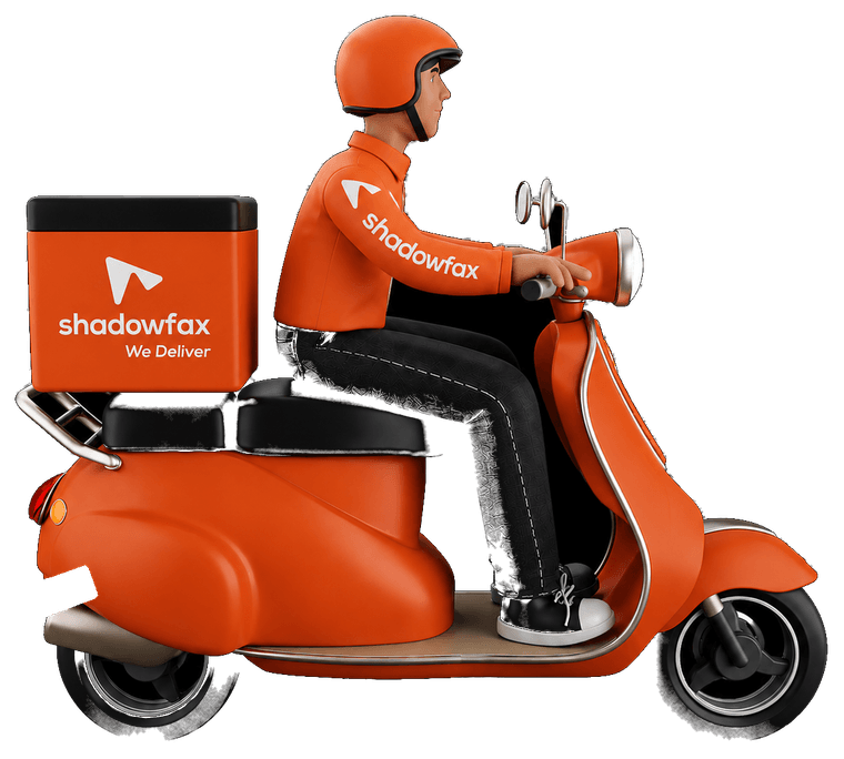Shadowfax delivery partner on scooter
